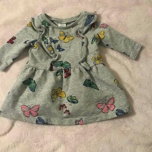 Baby butterfly dress